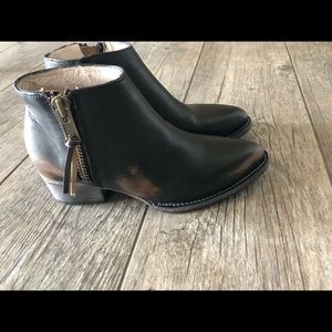 Freebird Onyx black booties.